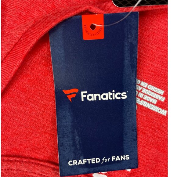 Montreal Canadiens Fanatics Women's V-Neck Short Sleeve T-Shirt Size Medium NWT - Picture 11 of 15